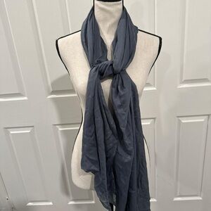 New | Veiled Denim Woven Modal Scarf/Hijab